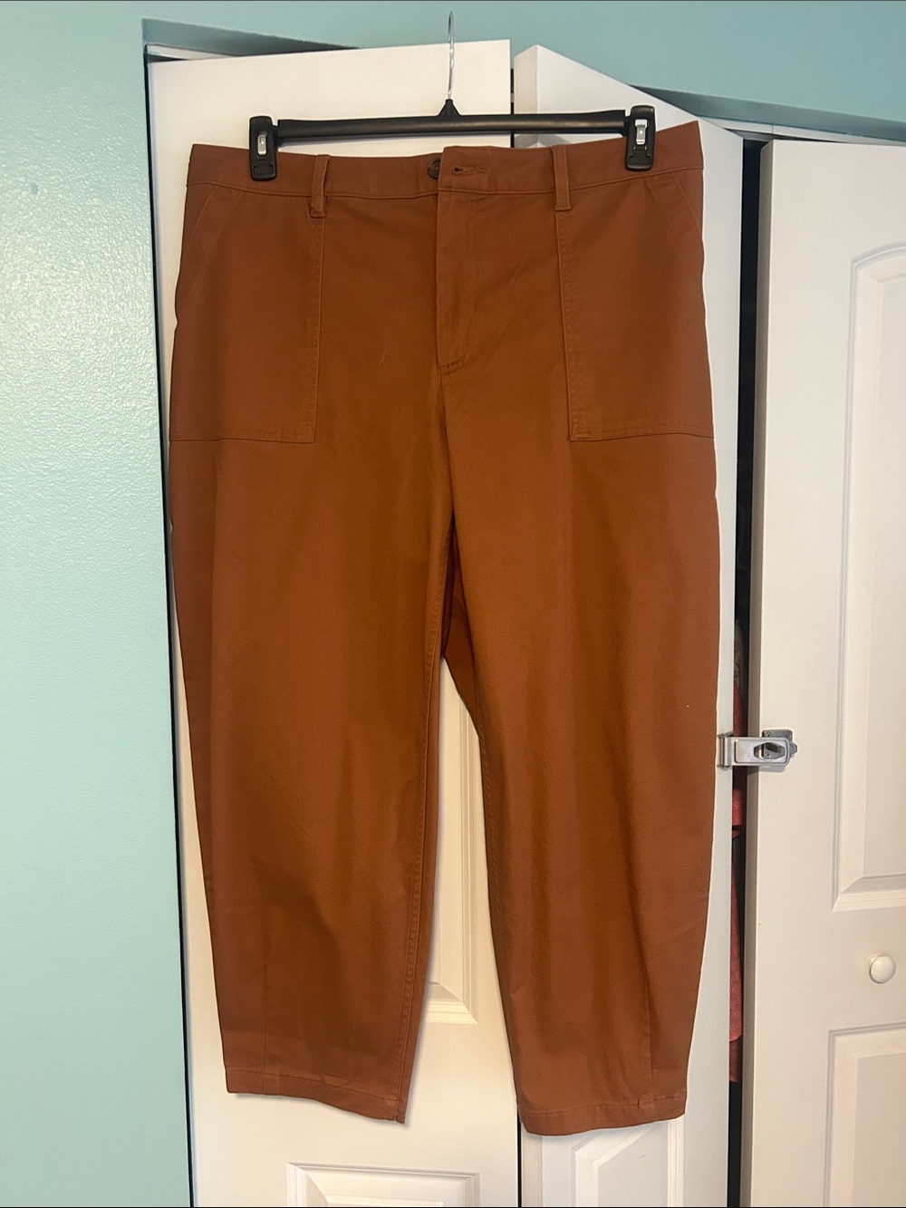 Lands End women’s chino lantern pants